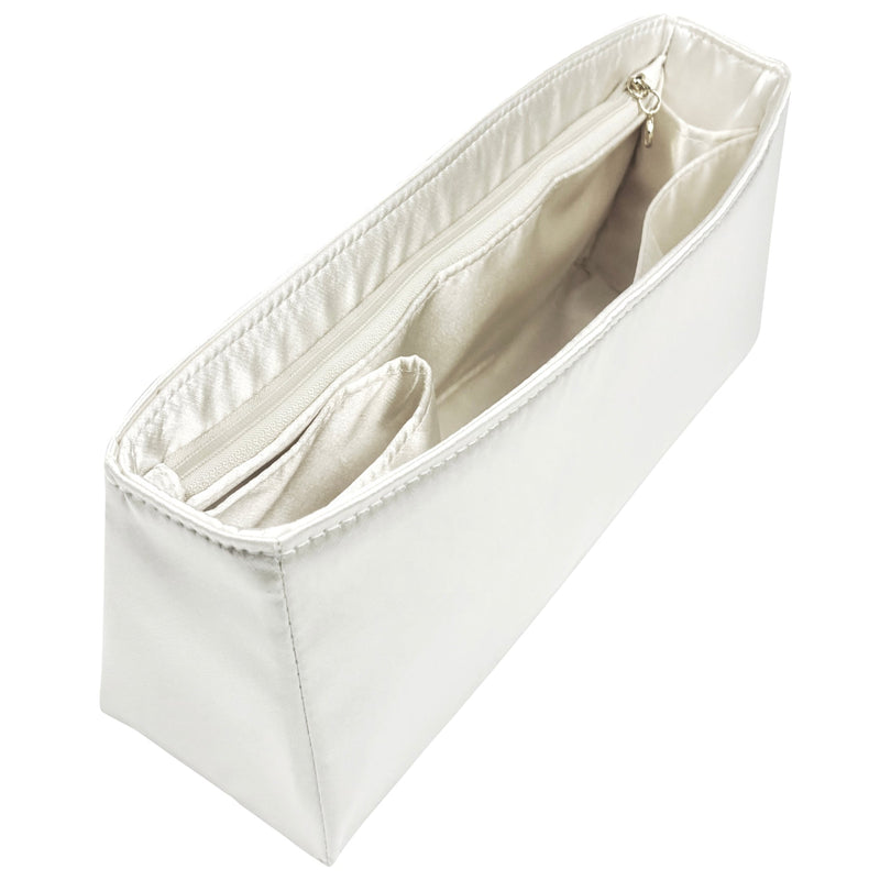 Organizer for [Grand Palais, LV] Bag Insert (Silk, Trapezoid Shape with Zip Pocket)