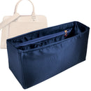 Organizer for [Vaneau GM (Large), LV] Tote Purse Bag Insert Liner Shaper (Silk, Trapezoid Shape with Zip Pocket)