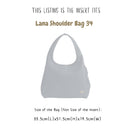 Organizer for [Lana Shoulder Bag 34, Coach] Bag Insert (Nylon, A Pair of Inserts)
