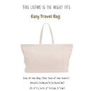 Organizer for [Easy Travel Bag, Cuyana] Bag Insert (Felt, Contour Fit)