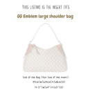 Organizer for [GG Emblem large shoulder bag, Gucci] Bag Insert (Felt, Trapezoid Taper Shape)