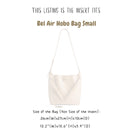 Organizer for [Bel Air Hobo Bag Small, Balenciaga] Bag Insert (Felt, Slim with Zip Pocket)