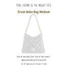 Organizer for [Crush Hobo Bag Medium, Balenciaga] Bag Insert (Felt, Trapezoid Taper Shape)