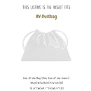 Organizer for [BV Dust Bag, Bottega Veneta] Bag Insert (Felt, Trapezoid Taper Shape)