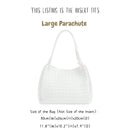 Organizer for [Parachute Large, Bottega Veneta] Bag Insert (Felt, Trapezoid Taper Shape)