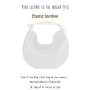 Organizer for [Sardine Clasic, Bottega Veneta] Bag Insert (Felt, Perfect Fit)