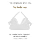 Organizer for [Top Handle Loop, Bottega Veneta] Bag Insert (Felt, Slim with Zip Pocket)