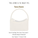 Organizer for [Tosca 27cm, Bottega Veneta] Bag Insert (Felt, Slim with Zip Pocket)