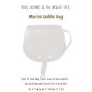 Organizer for [Large Marcie Saddle, Chloe] Bag Insert (Felt, Perfect Fit)