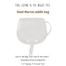 Organizer for [Small Marcie Saddle, Chloe] Bag Insert (Felt, Perfect Fit)