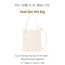 Organizer for [Small Spin Tote, Chloe] Bag Insert (Felt, Slim with Zip Pocket)