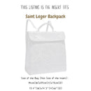 Organizer for [Saint Leger Backpack, Goyard] Bag Insert (Felt, Trapezoid Taper Shape)