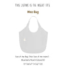 Organizer for [Meo Bag, Celine] Bag Insert (Felt, Slim with Zip Pocket)