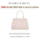 Organizer for [Teen Conti Bag, Celine] Bag Insert (Silk, Trapezoid Taper Shape)