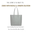 Organizer for [Cabas Tote With Buckle, Celine] Bag Insert (Nylon, Zip Cover with Handle)