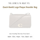 Organizer for [Bandit Shoulder Bag, Coach] Bag Insert (Nylon, Slim Shape)