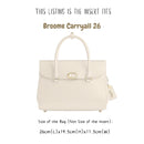 Organizer for [Broome Carryall 26, Coach] Bag Insert (Felt, Trapezoid Shape)