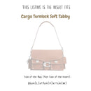 Organizer for [Cargo Turnlock Soft Tabby, Coach] Bag Insert (Felt, Slim with Zip Pocket)