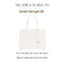 Organizer for [Carter Carryall 28, Coach] Bag Insert (Felt, A Pair of Inserts)