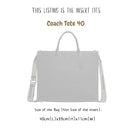 Organizer for [Tote 40 With Signature Canvas, Coach] Bag Insert (Felt, with Detachable Zip Pouch)