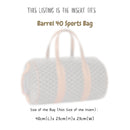 Organizer for [Barrel 40 Sports Bag, Goyard] Bag Insert (Felt, with Detachable Zip Pouch)