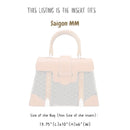 Organizer for [Saigon MM, Goyard] Bag Insert (Felt, Trapezoid Taper Shape)