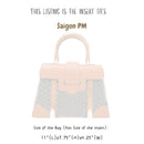 Organizer for [Saigon PM, Goyard] Bag Insert (Felt, Trapezoid Taper Shape)