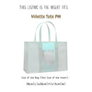 Organizer for [Villette Tote PM, Goyard] Bag Insert (Felt, Curved Shape)