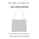 Organizer for [Niki Large Shopping, Saint Laurent (YSL)] Bag Insert (Felt, Trapezoid Taper Shape)
