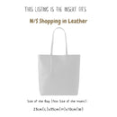 Organizer for [N/S Shopping Saint Laurent in Leather, Saint Laurent (YSL)] Bag Insert (Felt, Long Zip and Open Compartment)