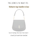 Organizer for [Voltaire Top Handle, Saint Laurent (YSL)] Bag Insert (Felt, Perfect Fit)