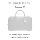Organizer for [Amazona 28, Loewe] Bag Insert (Felt, Slim with Zip Pocket)