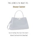 Organizer for [Eleanor Satchel 32W 21H, Tory Burch] Bag Insert (Felt, Trapezoid Taper Shape)