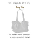 Organizer for [Romy Tote, Tory Burch] Bag Insert (Felt, Contour Fit)