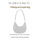 Organizer for [T Monogram Cresent Bag, Tory Burch] Bag Insert (Felt, Perfect Fit)