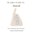 Organizer for [Atlantis BB, LV] Bag Insert (Felt, Slim with Zip Pocket)