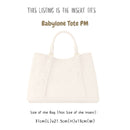 Organizer for [Babylone Tote PM, LV] Bag Insert (Felt, A Pair of Inserts)