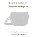 Organizer for [Montsouris Messenger PM, LV] Bag Insert (Felt, Perfect Fit)