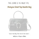 Organizer for [Dionysus Small top handle bag, Gucci] Bag Insert (Felt, Slim with Zip Pocket)