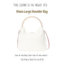 Organizer for [Diana large shoulder bag, Gucci] Bag Insert (Felt, Trapezoid Taper Shape)