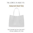 Organizer for [Cabarock Small Tote, Christian Louboutin] Bag Insert (Felt, Contour Fit)