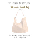 Organizer for [XL Jane - Slouch Bag, Parker Thatch] Bag Insert (Felt, Trapezoid Taper Shape)