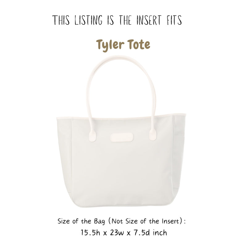 Organizer for [Tyler Tote, Jon Hart] Bag Insert (Felt, Contour Fit)