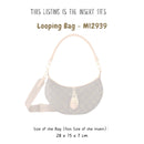 Organizer for [Looping Bag - M12939, LV] Bag Insert (Felt, Perfect Fit)