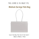 Organizer for [Medium Carolyn Tote Bag, Poelle Atelier] Bag Insert (Felt, Trapezoid Taper Shape)