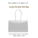 Organizer for [Large Carolyn Tote Bag, Poelle Atelier] Bag Insert (Felt, Trapezoid Taper Shape)