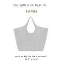 Organizer for [Lili Tote, Anine Bing] Bag Insert (Felt, Contour Fit)