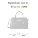 Organizer for [Bayswater Satchel, Mulberry] Bag Insert (Felt, Trapezoid Taper Shape)