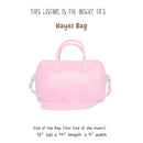 Organizer for [Hayes Bag, Beck Bags] Bag Insert (Felt, Long Zip and Open Compartment)