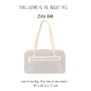 Organizer for [Cite GM, LV] Bag Insert (Felt, Long Zip and Open Compartment)